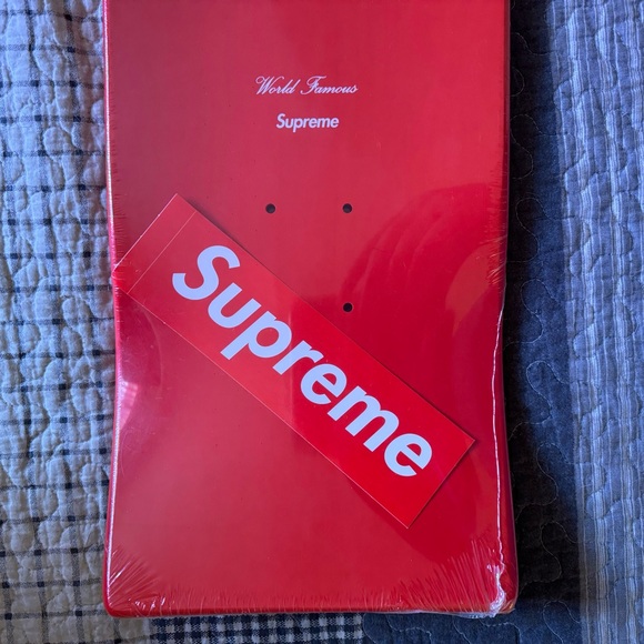 🎯SOLD🎯 Supreme Uncut Box Logo Skateboard Deck NWT - Picture 12 of 13